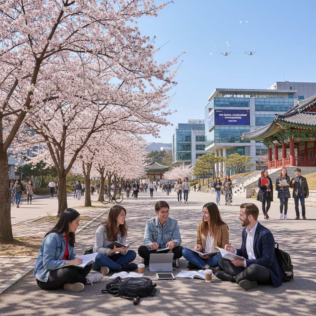 Descubre Becas para Estudiar en Corea del Sur en 2025