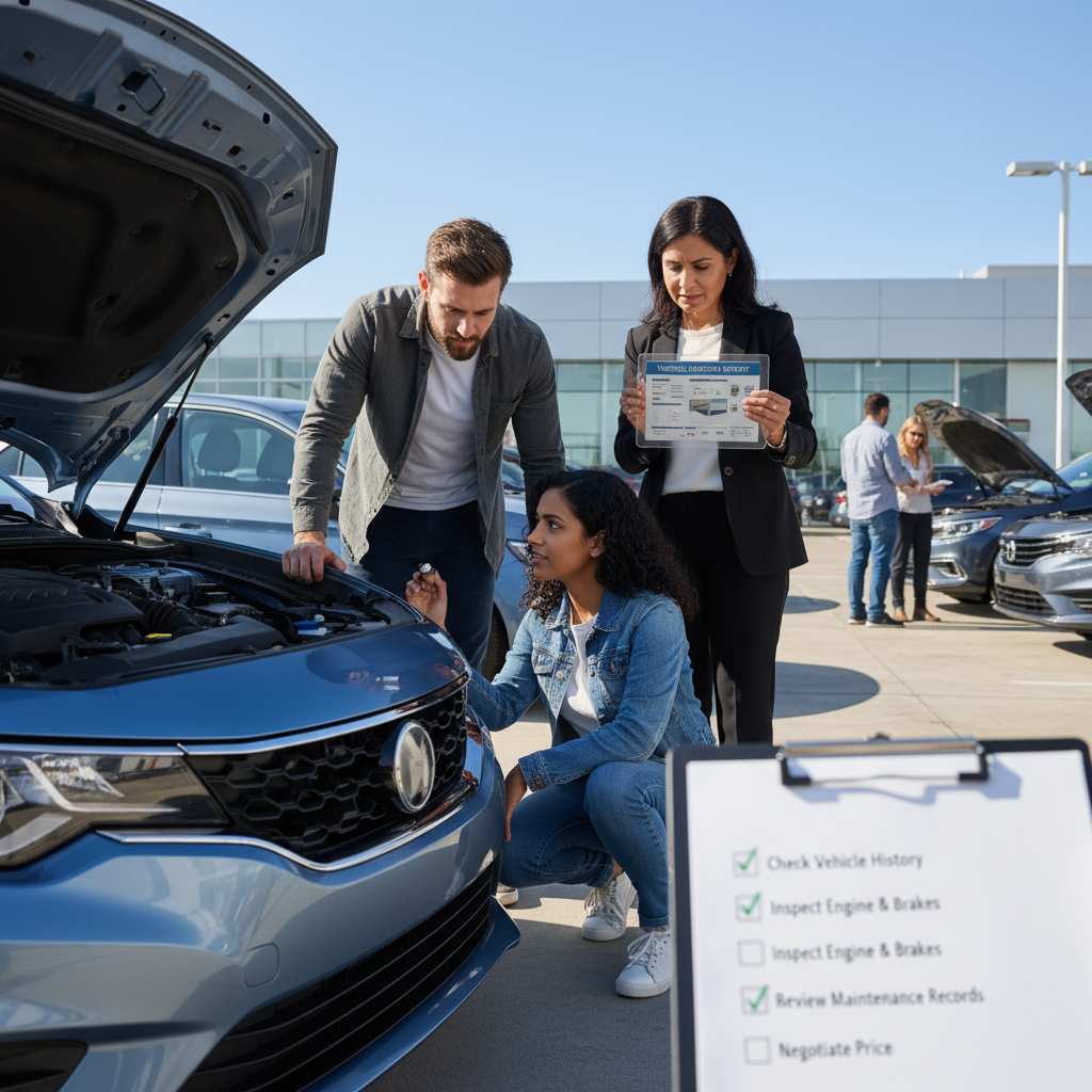 7 Must-Check Items on Your Used Car Buying Checklist for 2026