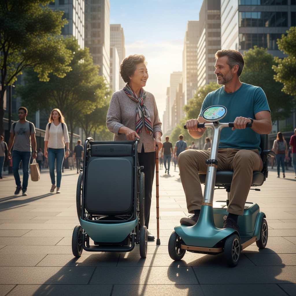 Découvrez les dispositifs de mobilité pliables : une alternative aux options traditionnelles