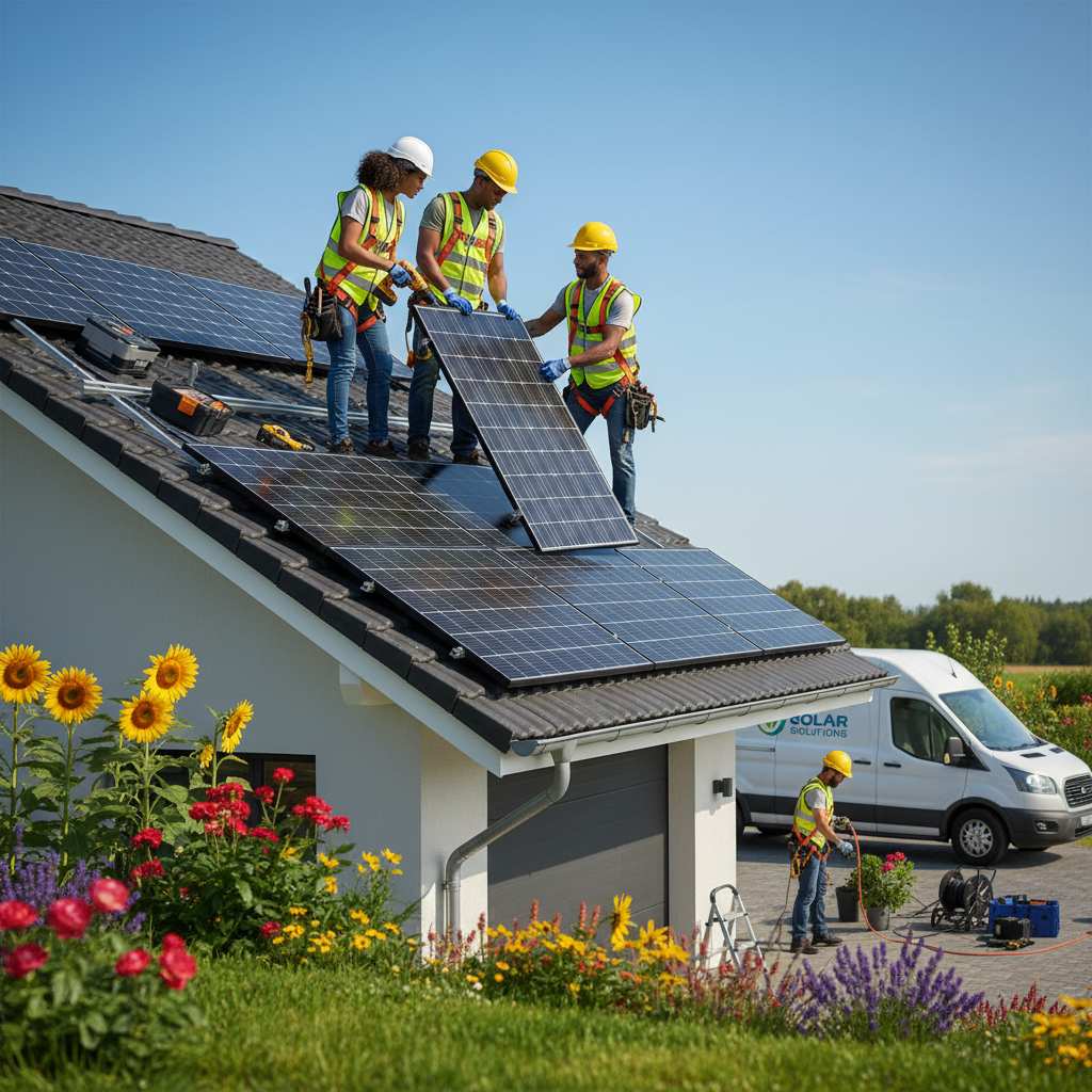 Karrierechancen für Solarpanel-Installateure im Jahr 2025