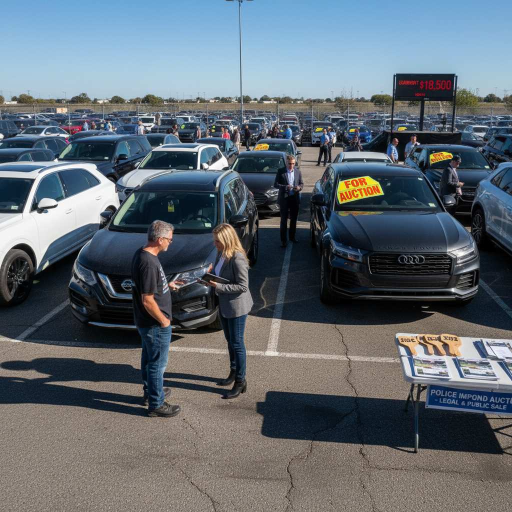 Complete Guide to Police Impound SUVs Auctions in 2026