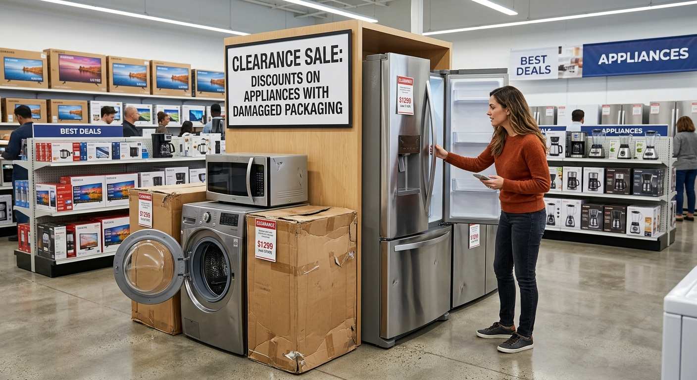 How to Buy Appliances with Damaged Packaging: A Complete Guide