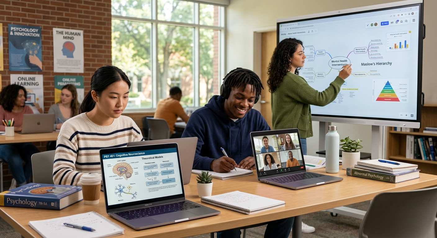Como Obter um Diploma em Psicologia Online em 2026