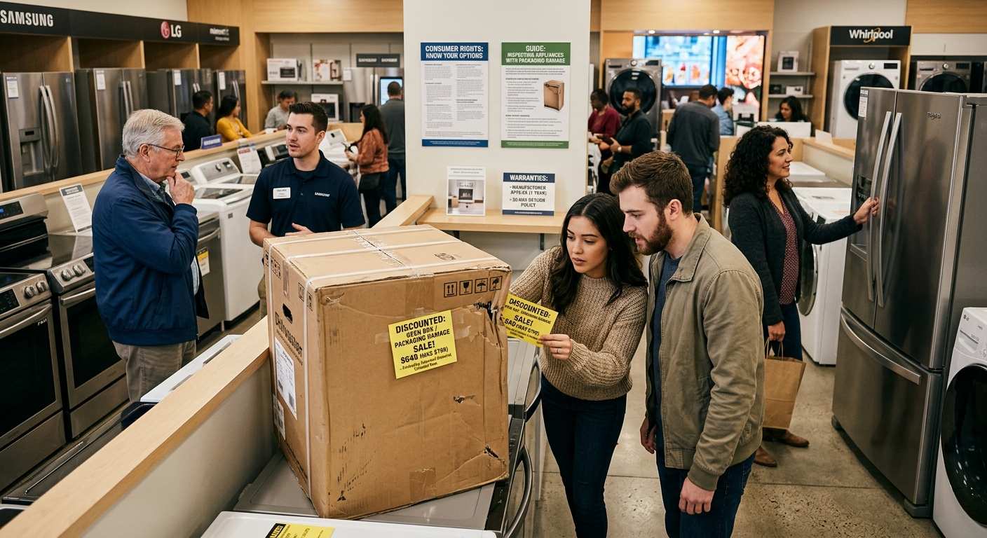 How to Buy Appliances with Packaging Damage: A Practical Guide