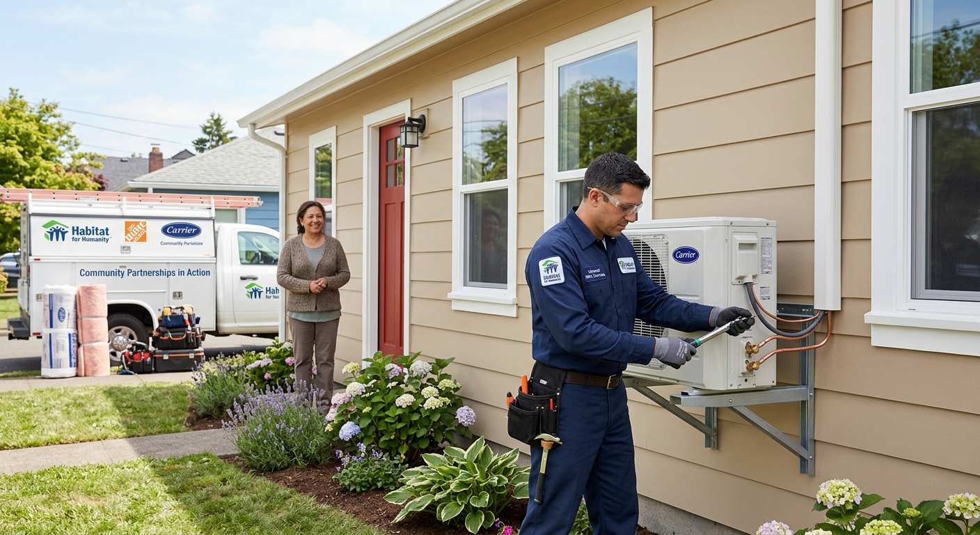 Understanding Habitat For Humanity’s HVAC Assistance Programs